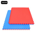 Jigsaw Interlocking Eva Mats - Rouge / Bleu, 1 mx 1 mx 40 mm